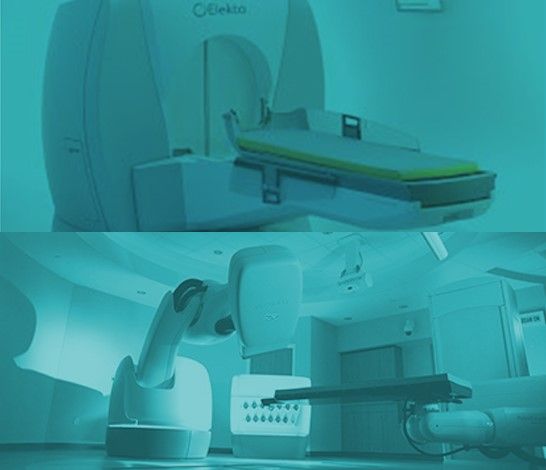 Gamma Knife ve CyberKnife radyocerrahi cihazları
